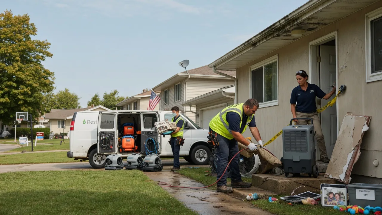 Water Damage Restoration in Old Fort, OH near me